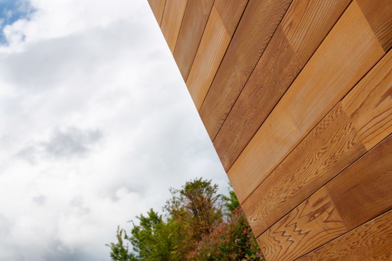 Exterior Wood Cladding Service detail